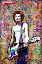 SEX PISTOLS JOHNNY ROTTEN 13x19in Poster,  Sid Vicious Pop Art Free Shipping US