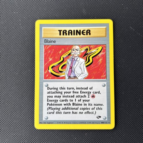 Blaine (100) — Gym Challenge