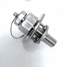 RVGUARD Stainless Steel RV City Water Inlet w/ 1/2” Pipe Thread