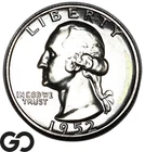 1952 Washington Quarter, PROOF, Superb Nice Superb Gem PR++