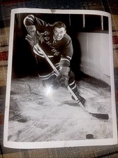 1951 NHL HOCKEY GAYE STEWART ROOKIE CARD PHOTO PARKHURST TYPE 1 NEW YORK RANGERS