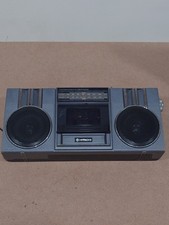 Hitachi TRK-6820H Boombox AM/FM Radio Cassette Player and Recorder Plz Read