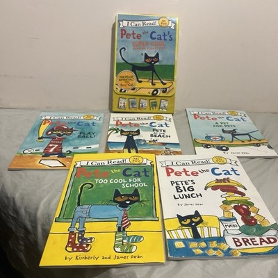 Pete the Cat's Super Cool Book Reading Collection - My First I Can Read
