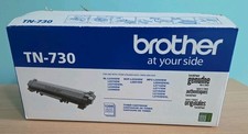 GENUINE - BROTHER TN730 BLACK TONER CARTRIDGE - TN-730 OPEN BOX