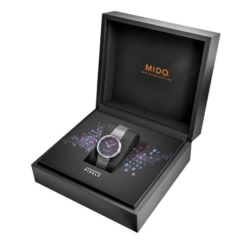 Nuevo reloj para hombre Mido Commander 1959 37 mm esfera negra M84294N711 Foto 4 de 4