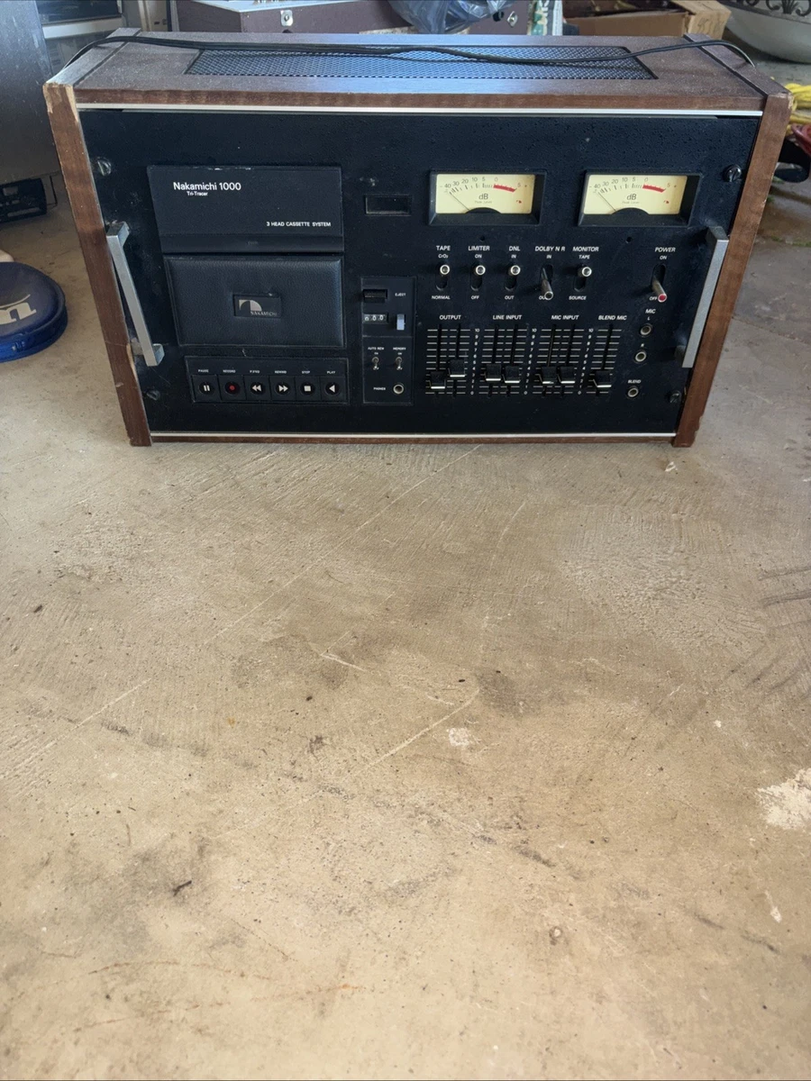 Nakamichi 1000 In Vintage Cassette Decks for sale - eBay