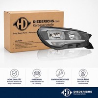 Hauptscheinwerfer Rechts Diederichs 1816980 FÜR Opel Frontscheinwerfer