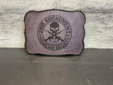 Wallet Buckle 2nd Amendment Belt Buckle Wallet. 2.5 x3.5