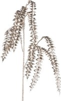 artplants Deko Zweig Silbereiche Trinol, Champagner, 85Cm