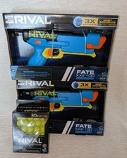 Nerf Rival Fate XXII-100 Blaster Toy Guns 2 with 30 Count Ammo Refill All New