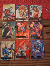 1994 Fleer Marvel Trading Cards - Lot of 9