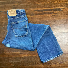Vintage 70s Levi's 517 Orange Tab Jeans W32 L33 Fits 31x32 Made in USA Saddleman