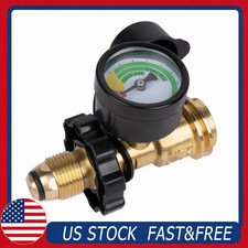 GASPRO Propane Tank Gauge Universal 5-100lb POL Connection