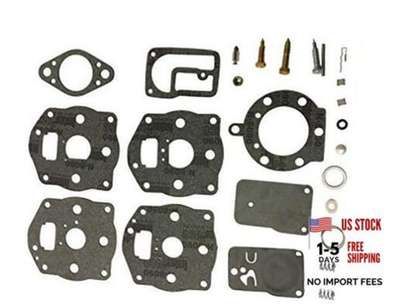 #ad Carburetor Repair Kit Compatible with Briggs Models 400400 422700 Parts 694056 $28.54