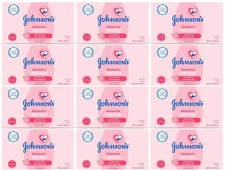 Johnson's Baby Blossoms Soap, 100g *EXP 01/2025*-FREE SHIPPING-PACK OF 12