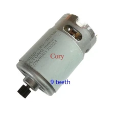 1Pc For Electric hammer Charging drill driver 9/12 Teeth 550 DC Motor 10.8V/12V 