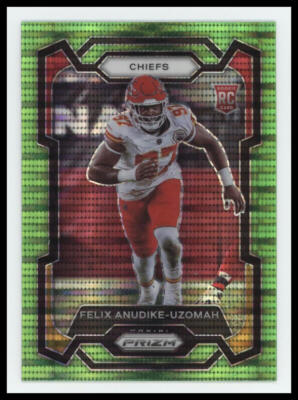2023 Panini Prizm #349 Felix Anudike-Uzomah Rookie - Kansas City Chiefs