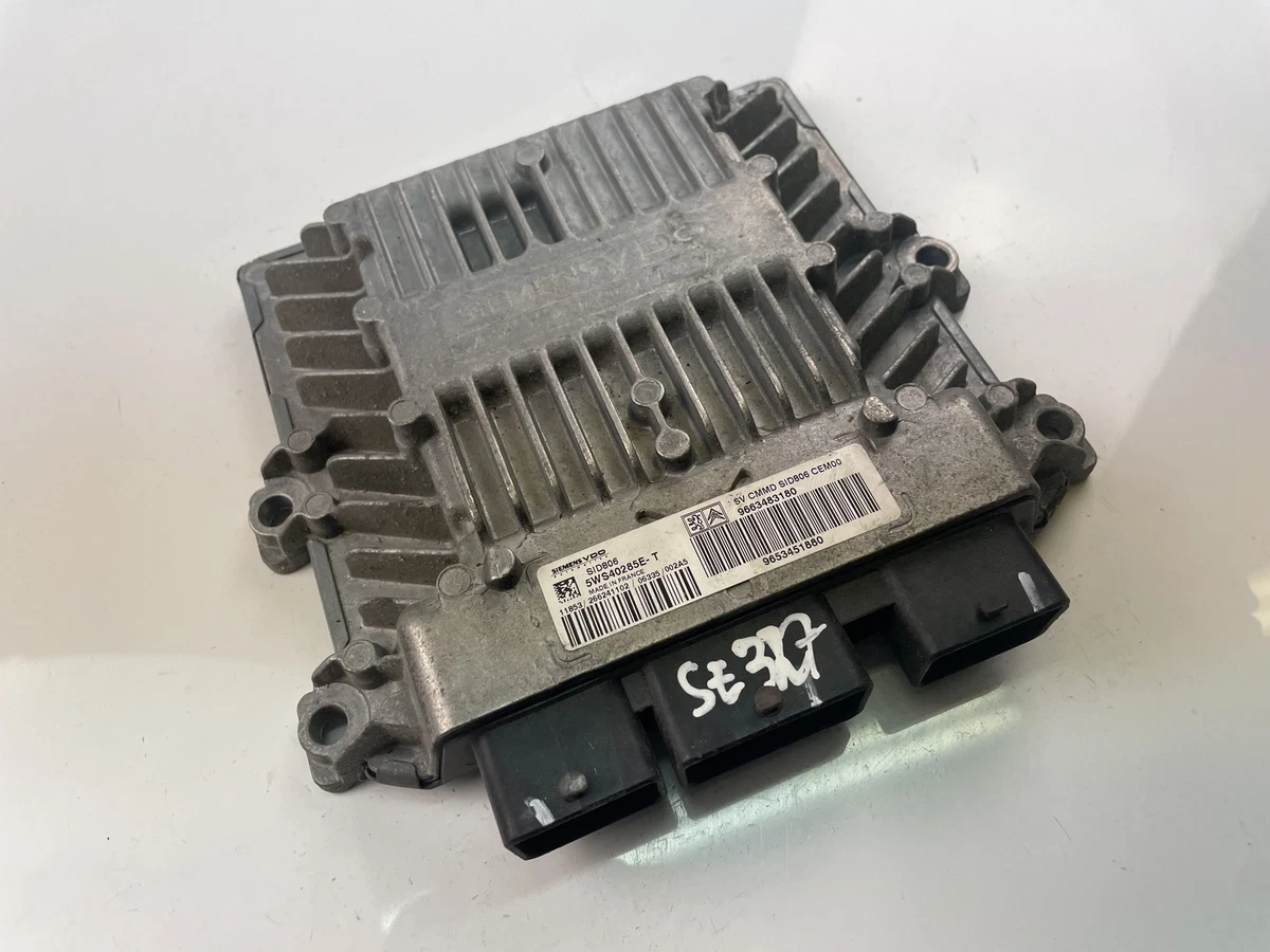 SE327 CITROËN Engine Control Unit ECU 9663483180 9653451880 | eBay