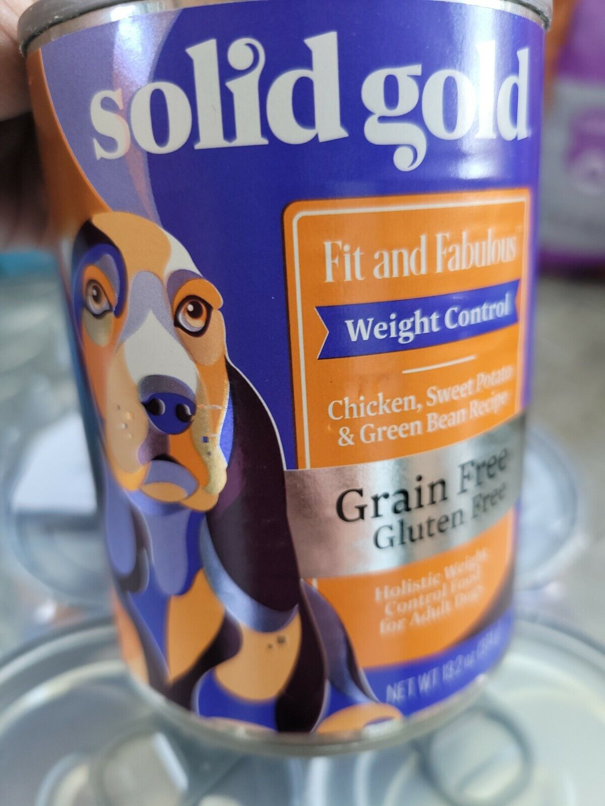 Solid Gold canned  Fit & fabulous Canine wet 6/13.2 oz pk exp 7 /24 free shippin