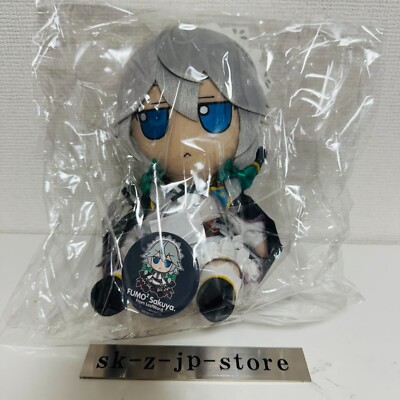 Touhou Project Izayoi Plush Doll Fumo Fumo Sakuya Lostword 88 With Badge New