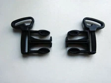 iCandy Apple CLIP PART waist harness/strap Seat Stroller replacement Frame x2