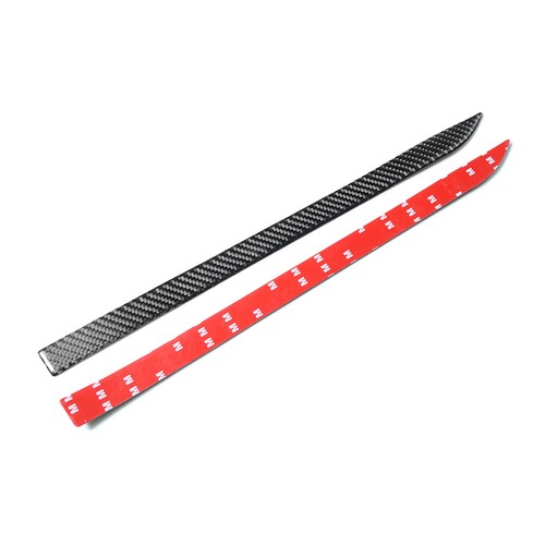 2Pcs For Subaru Forester 2013-2018 Carbon Fiber Interior Door Panel Strip Cover - Picture 6 of 10