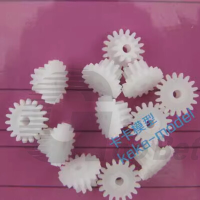 Double-layer 0.5 Module Plastic Toothed Wheels Sector Gears