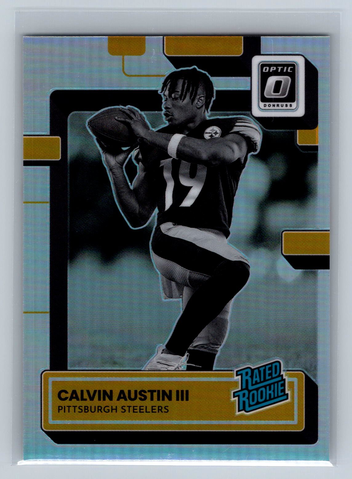 2022 Donruss Optic Calvin Austin III Holo Variation #236 Pittsburgh Steelers