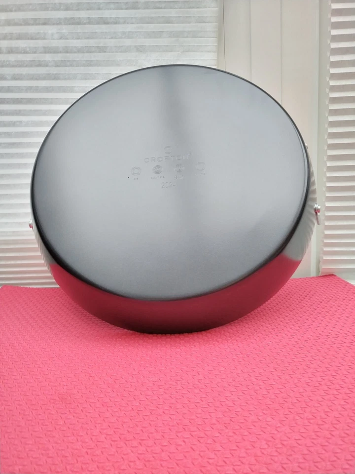 CROFTON PAELLA PAN HEAVY DUTY METAL STEEL LARGE FOOD 38cm-DEEP 7cm-5.7L MULTIUSE - Image 3 of 4