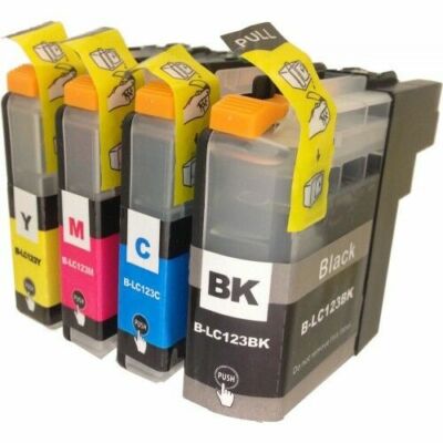 Lot Compatible for Brother LC123 Ink Cartridges - All Colours | eBay