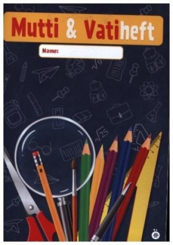 Trötsch Muttiheft Design Tafel Blau Mitteilungsheft Elternheft