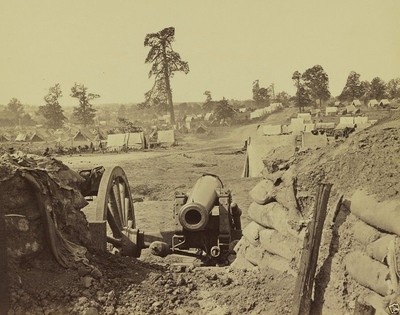 Confederate fort on Peachtree Street in Atlanta Georgia New 8x10 Civil War Photo