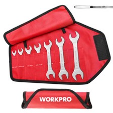 Workpro 7pcs Sae Wrench Set 14 To 1-116 Ultra-slim Open End Thin Wrenches