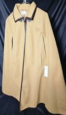 Sleevless Cape Stretwear Tan With Brown Viynl Trim Size Xs