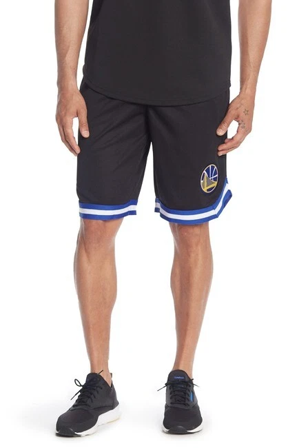 Short cordon de serrage en maille suprême UNK NBA Golden State Warriors noir taille L 