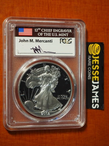 Photo of a 2002-W American Silver Eagle Proof from an eBay listing that sold on Jan 13, 2026