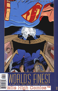 BATMAN-amp-SUPERMAN-WORLD-039-S-FINEST-1999-Series-4-Fair-Comics-Book