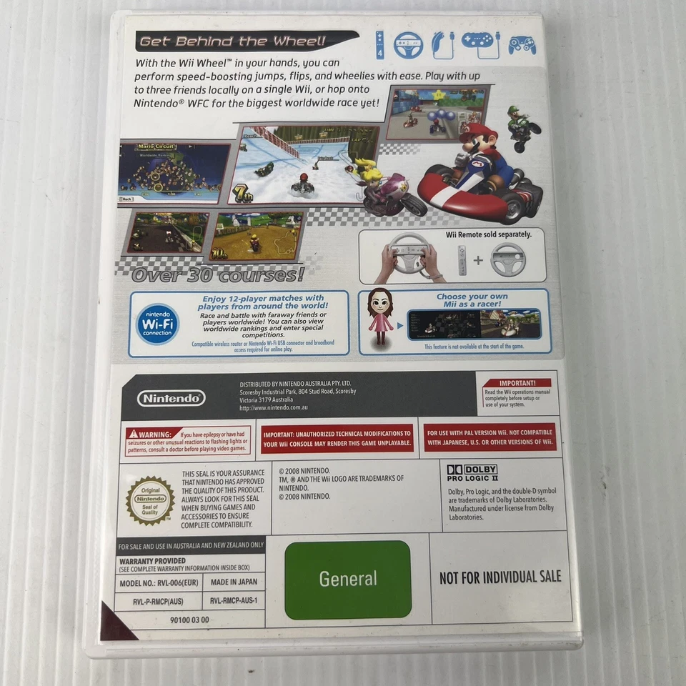 Mario Kart Wii (Nintendo Wii, 2008) - PAL - No Manual - Image 2 of 3