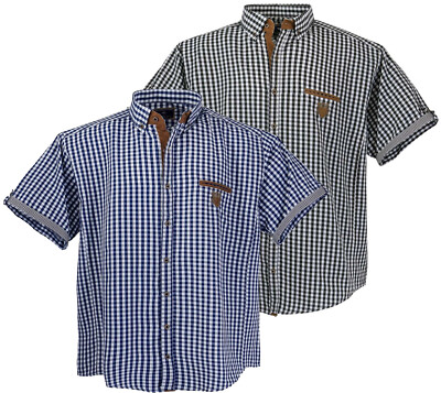 WOW! Herren kurzarm Hemd in Übergröße LAVECCHIA 3XL 4XL 5XL 6XL 7XL 1129 