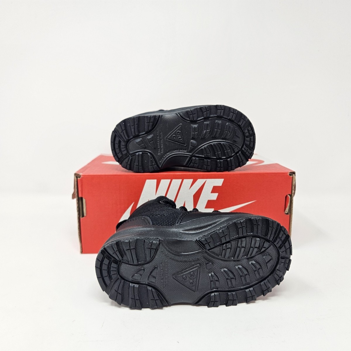 Nike Air Max Manoa Leather Textile (TD) Boots 'Black