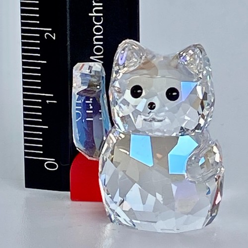 Swarovski 1071038 Figurine Crystal Lucky Cat 2011 Verena Castelein Box COA - Bild 16 von 20