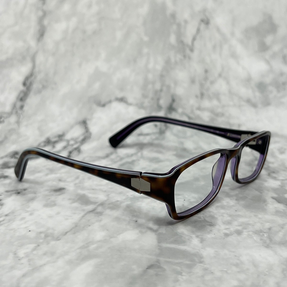 Prodesign Eyeglasses Frames Denmark 7620 5532 Tortoise Purple 51-17-135 w/Case Prodesign Eyeglasses Frames Denmark 7620 5532 Tortoise  main image 2