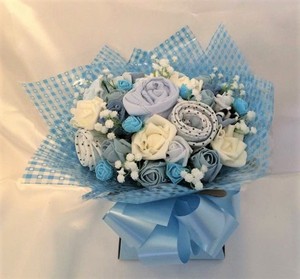 baby boy clothes bouquet