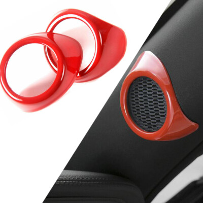For Ford Mustang 2015-2018 1X Car Front  A-Pillar Sound Box Speaker Trim Frame