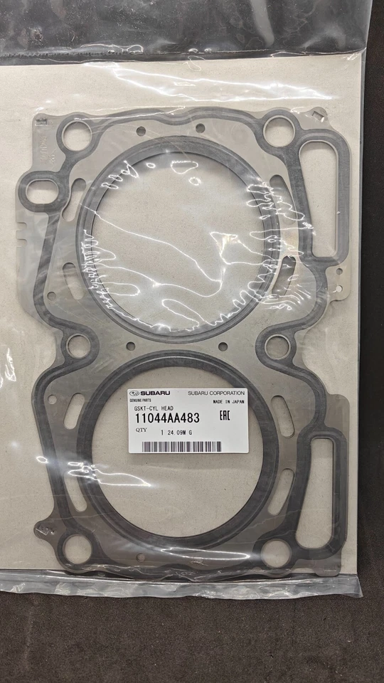 Juego de juntas de culata originales 11044AA483 Subaru MLS Impreza WRX EJ205 2.0 TURBO OEM Foto 2 de 2