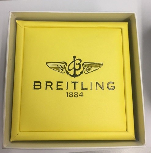Breitling Empty Watch Box Storage Case With Cushion - Picture 2 of 3