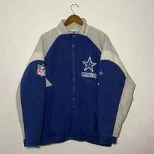 Vintage 90’s NFL Apex One Puffer Jacket Dallas Cowboys Mens Size XL