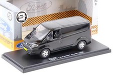 1:43 Greenlight 2016 Ford Transit Custom V362 Van Kasten Shadow Black