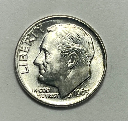 1963-D Roosevelt Dime   Choice to Gem Uncirculated