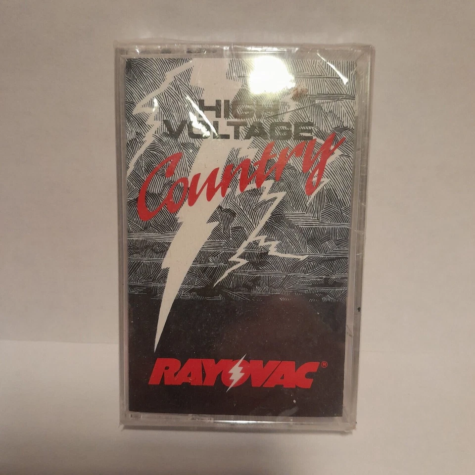Rayovac High Voltage Country Music Cassette Tape.. Rare Waylon Jennings - Image 2 of 4
